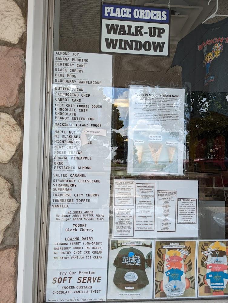 Marion's Dairy Bar Menu image 2