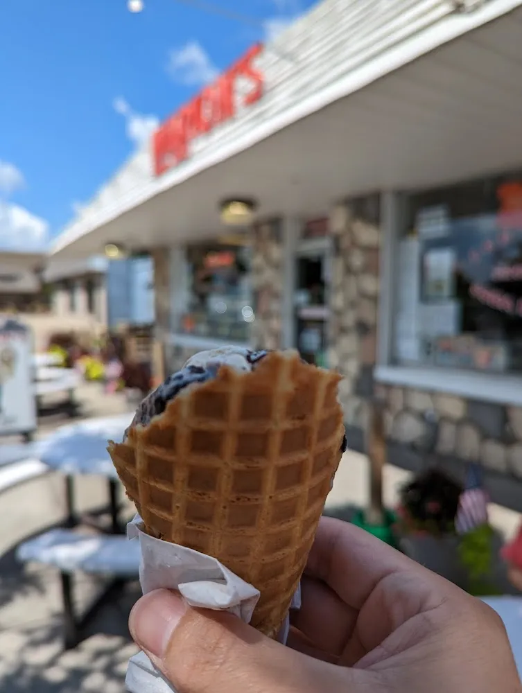 Traverse Cherry Ice Cream Cone
